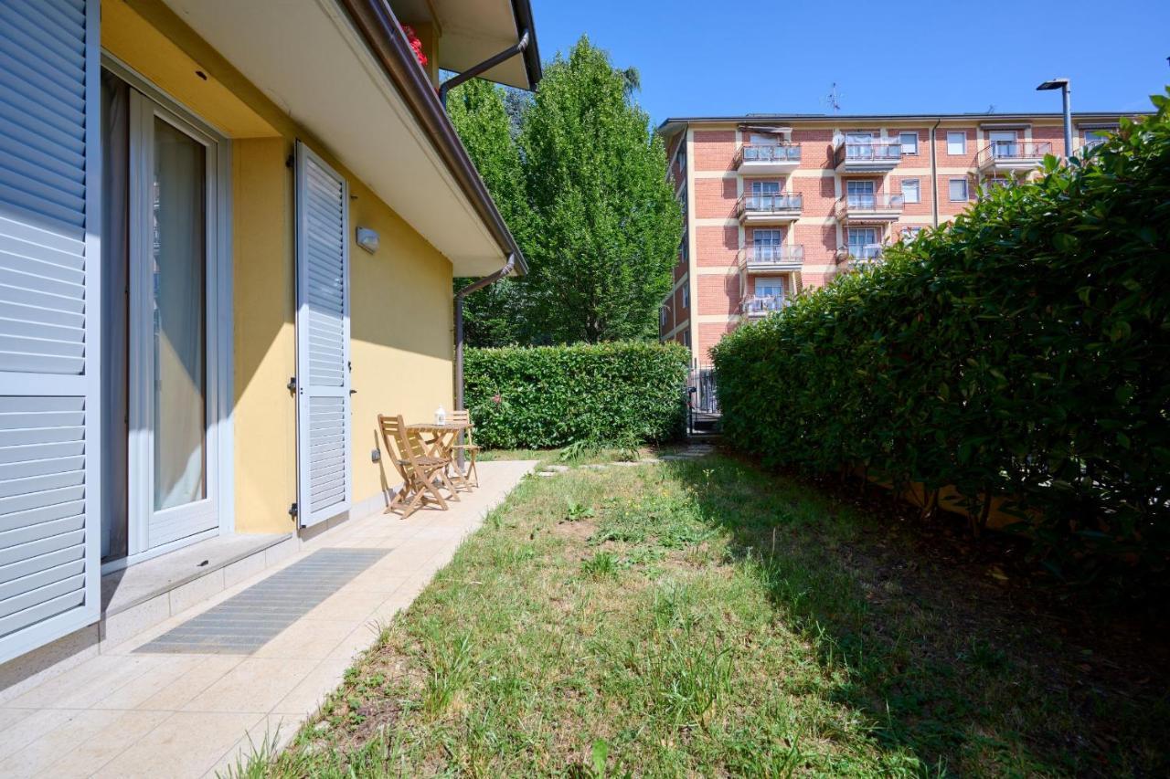 ゴルゴンゾーラLa Casa Dei Tigli - Bilocale Con Taverna E Giardinoアパートメント エクステリア 写真
